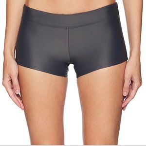 NWOT COASTAL BLUE Boy Short Hipster Bikini Bottoms